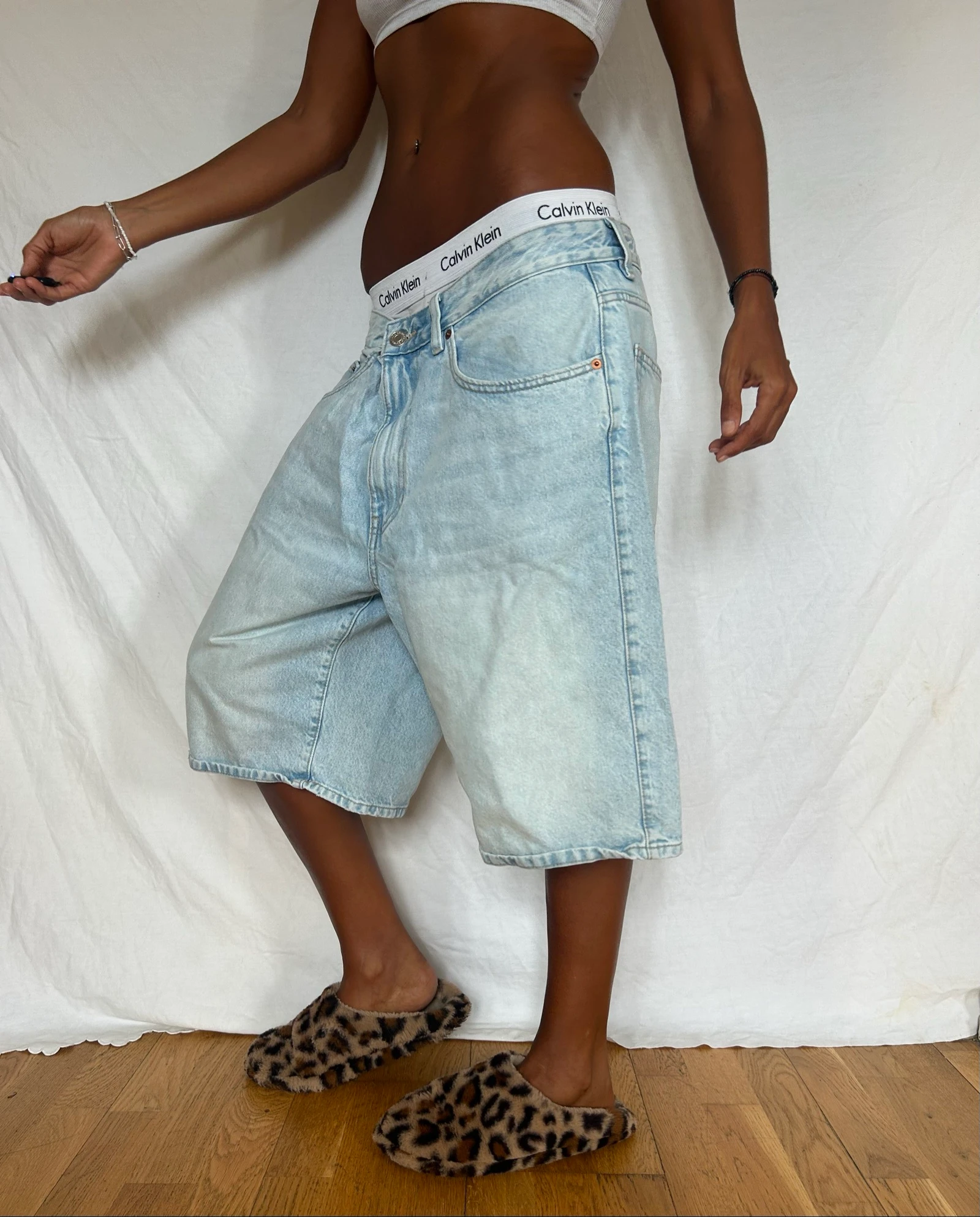 Short de mezclilla - Zara - vintage - muy oversize – photo 9